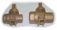 Curb Stop & Drain Ball Valve Shut Off